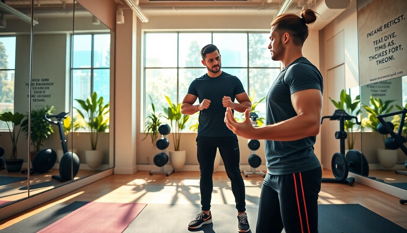 Engaging personal training session highlighting Private Studio Personal Training in downtown Jersey City.