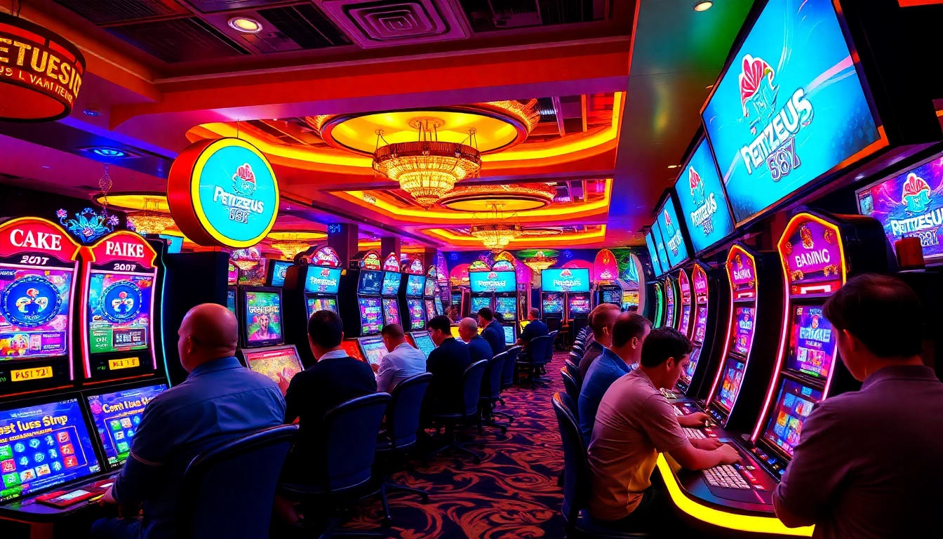 Experience excitement with Petirzeus88 as players enjoy online slots and live casino games.
