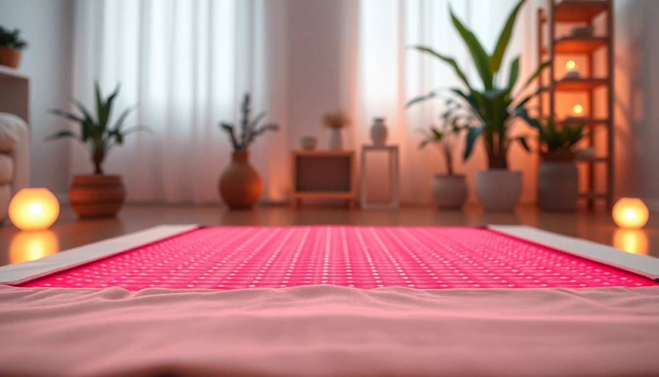 Experience the soothing features of the red light therapy mat fullbody designed for comprehensive healing.