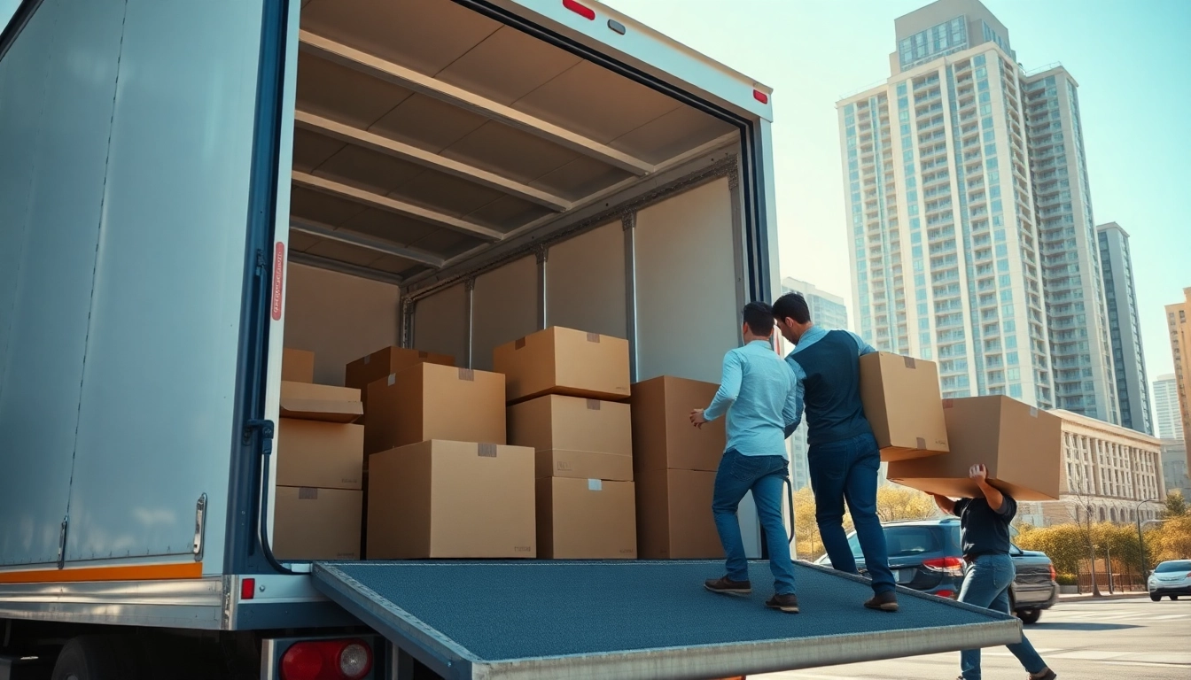 Best moving company Toronto transporting household items with care during a professional move.
